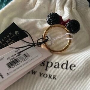 - Kate Spade Disney KSNY Minnie Ring Size 6 new with tags
